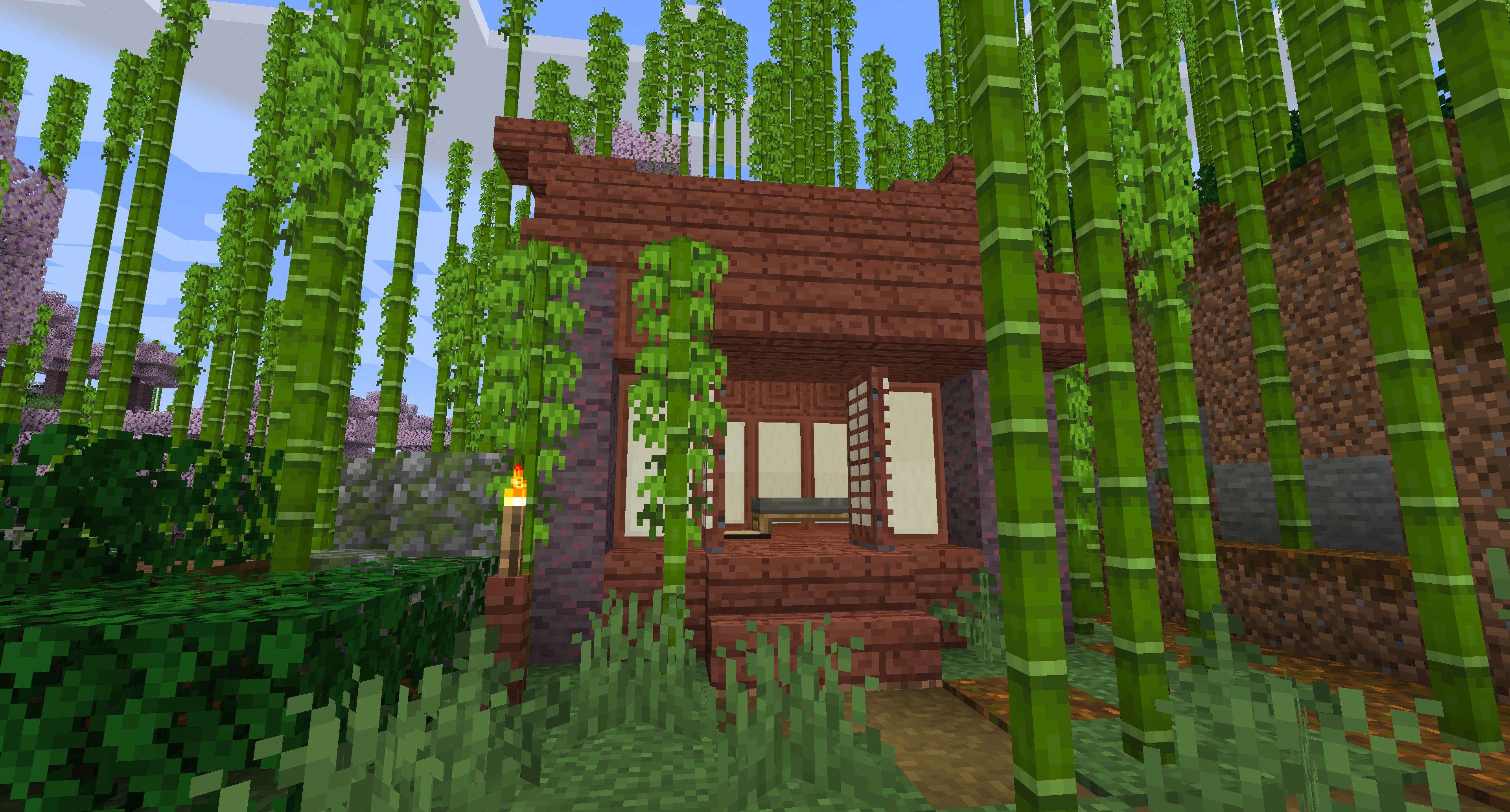 House in bamboo