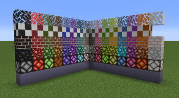 Colored Blocks & Lamps