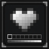 Black-White gradient Hotbar