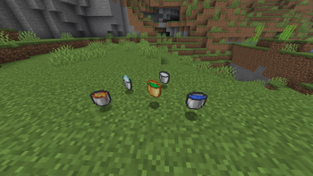 There is a newcomer in the bucket gang!