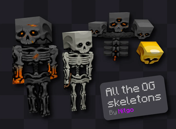 Skeleton bois