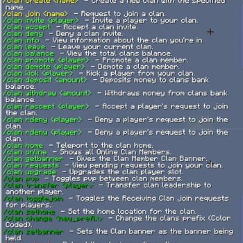 Updated Commands 2