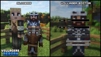 Villager Editor & Sliders