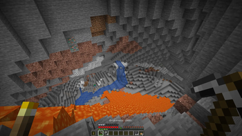 Using Full Brightness inside cave.