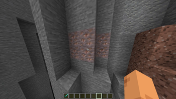 Naturally generated Rickstone Ore