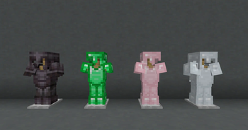 new armours next to netherite