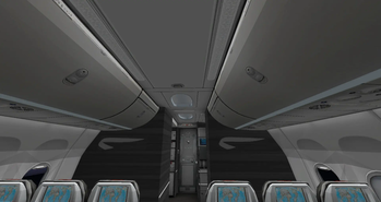 Comair Front Cabin