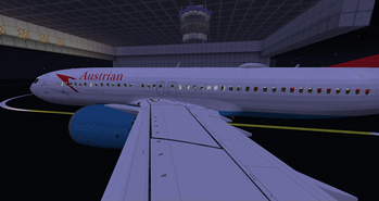 Austrian Airlines Wing