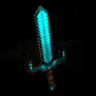 Cyan Warrior Swords Mod