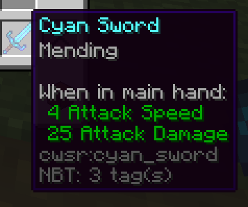 Cyan Warrior Swords Mod - Minecraft Mods - CurseForge