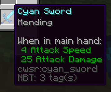 GitHub - MustangXPress7/Cyan-Warrior-Swords-Minecraft-Mod-: This