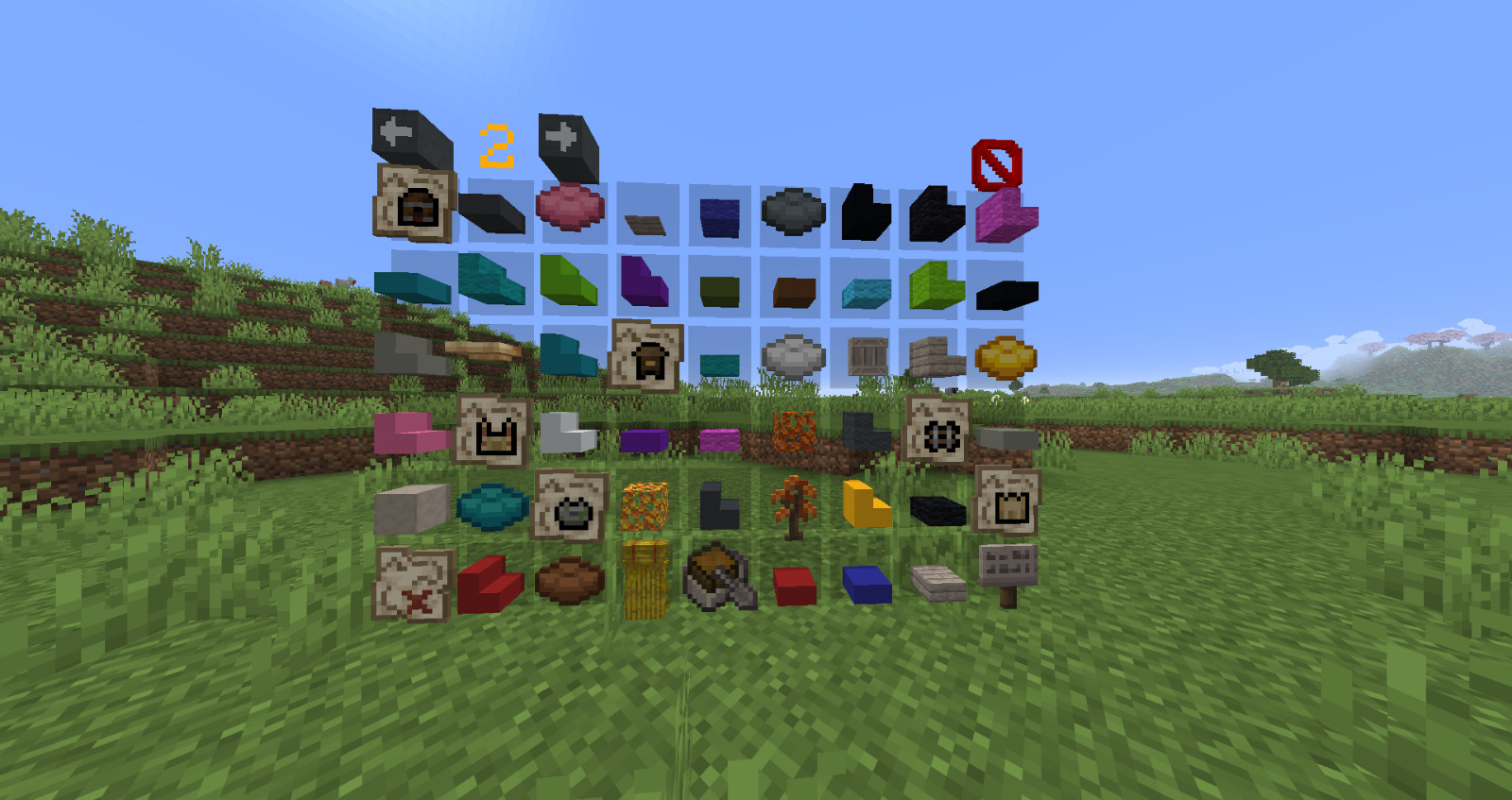 The item display with new 26.3 items