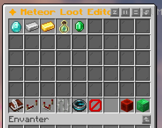 Loot editor