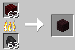 Nether bricks smelting
