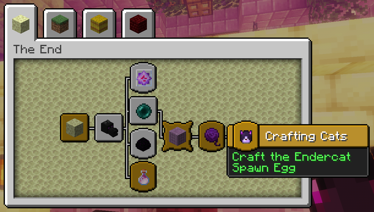 EnderCat Advancements