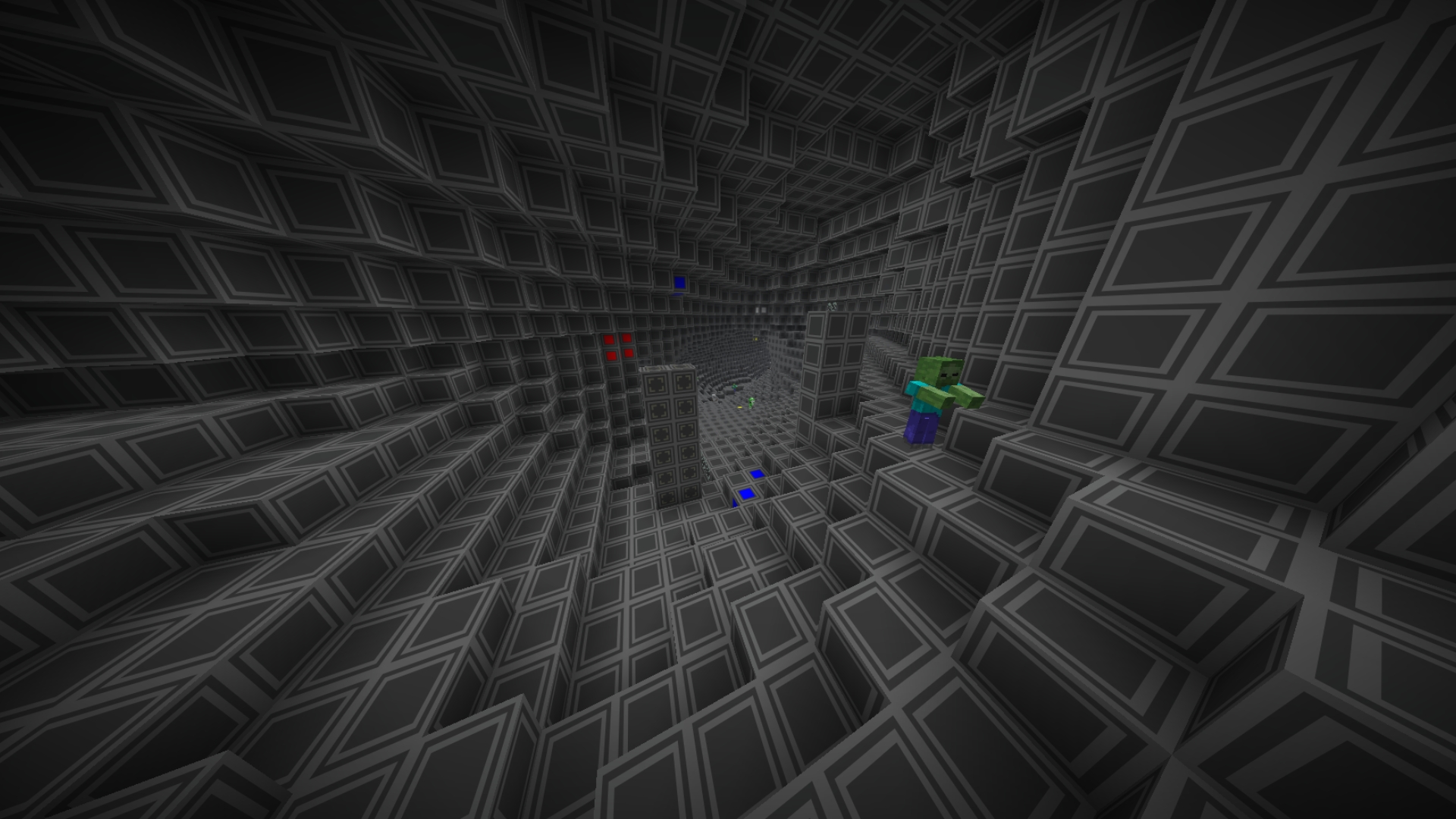 Caves with the texture pack
