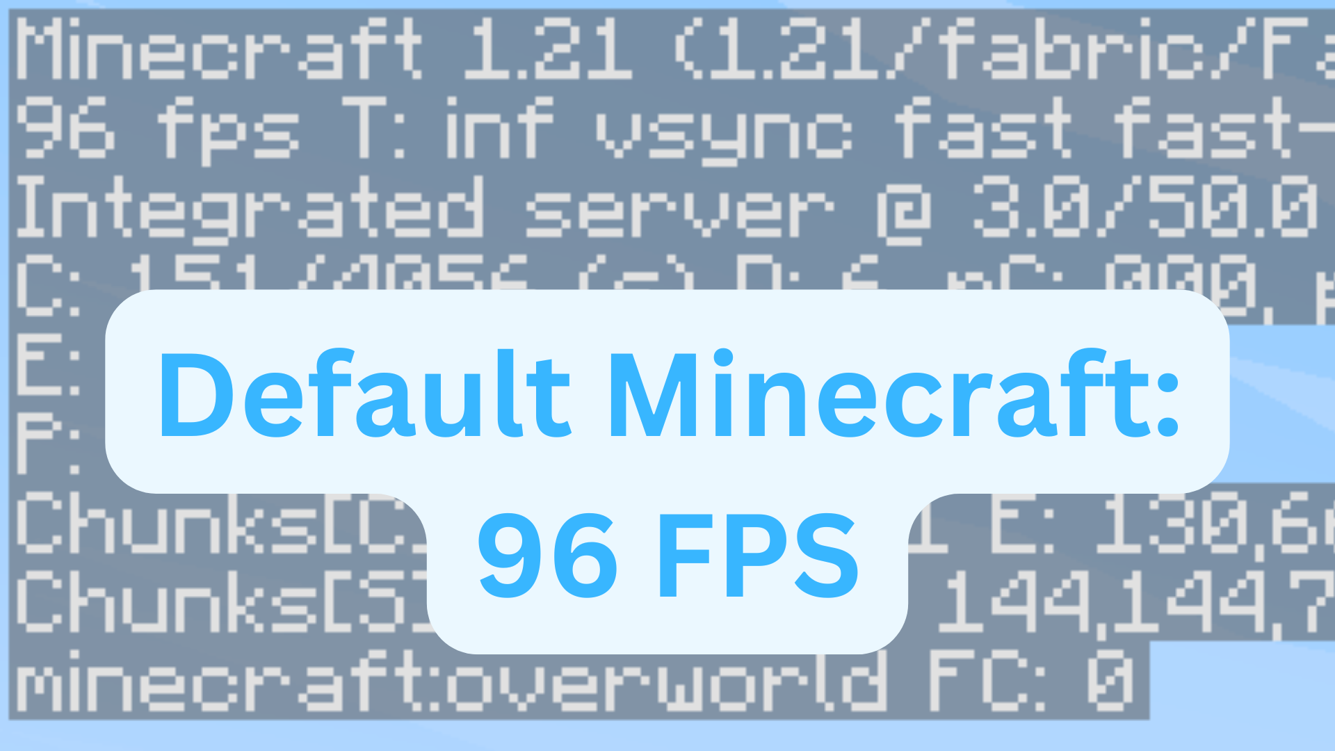 Default Minecraft