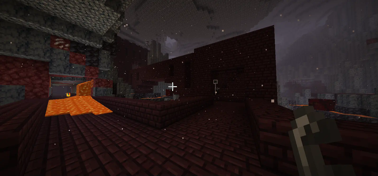 In this image there are wither skeletons(with the texture pack)