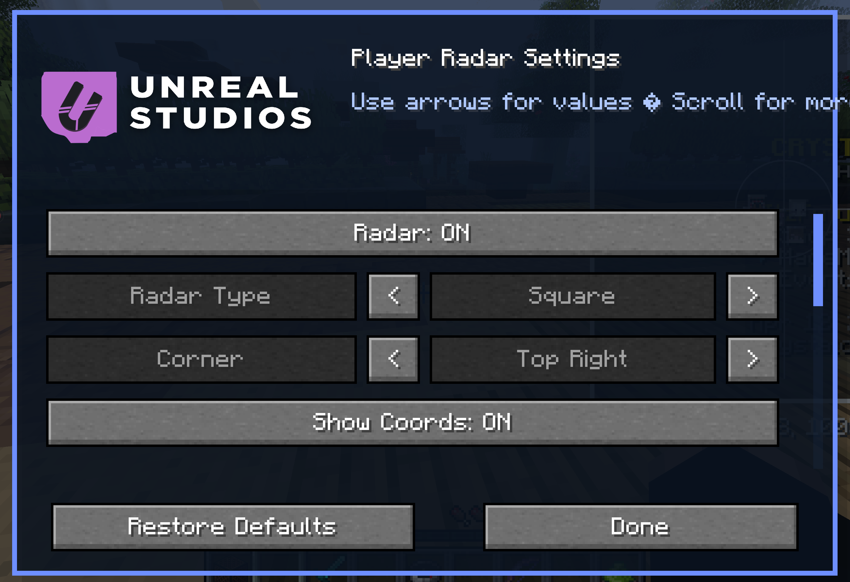 keybinds