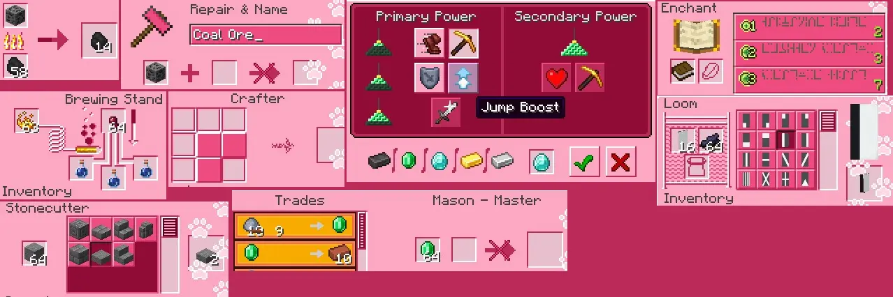 New sprites in hud