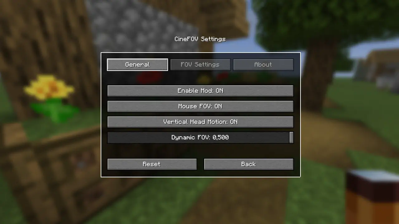 Main Menu