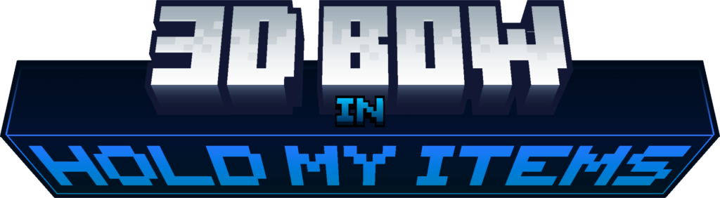 Надпись 3D Bow in Hold My Items | Text 3D Bow in Hold My Items