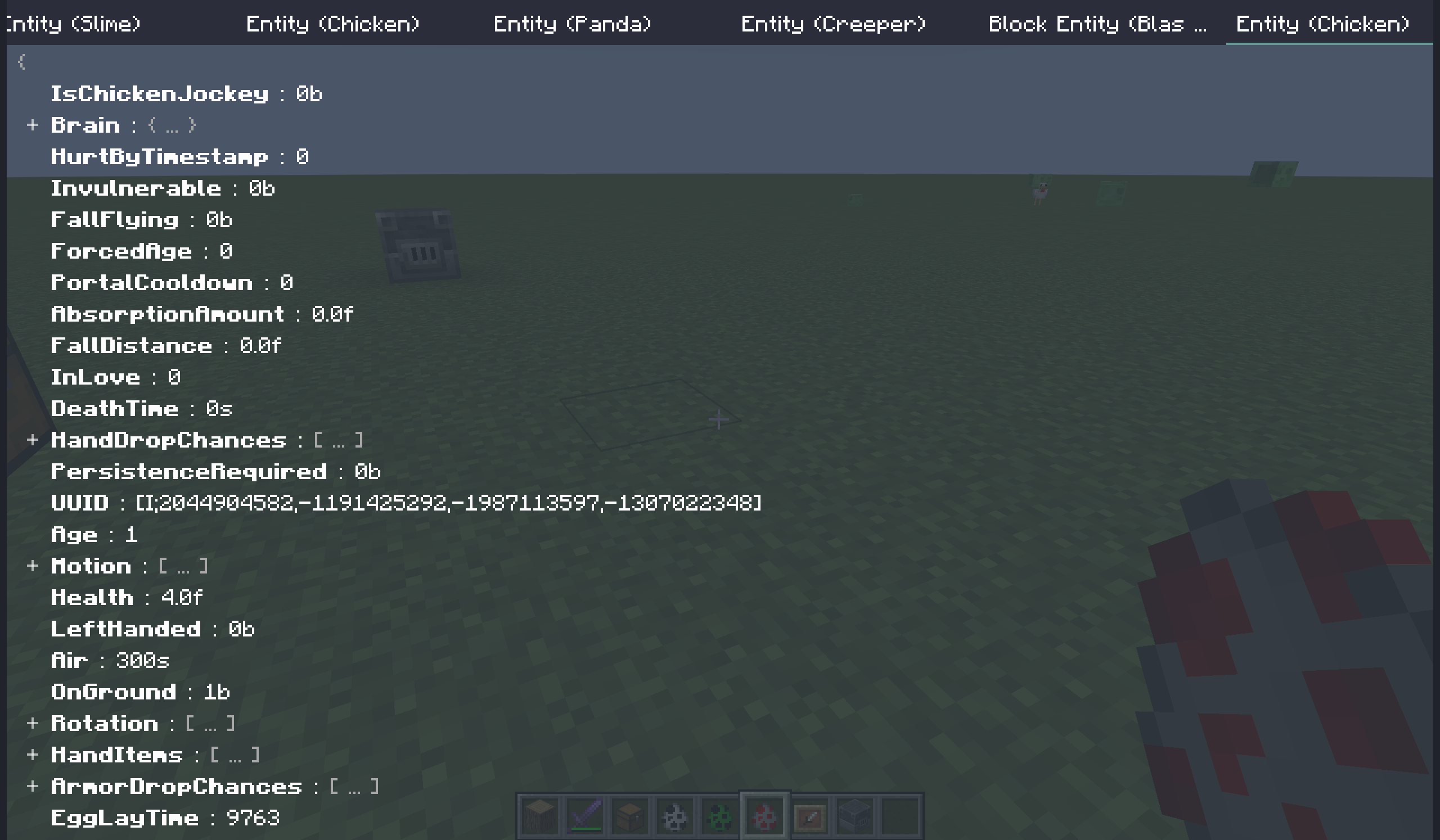 Dynamic In-Game NBT Editor