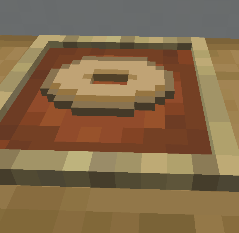 Donut on a counter!