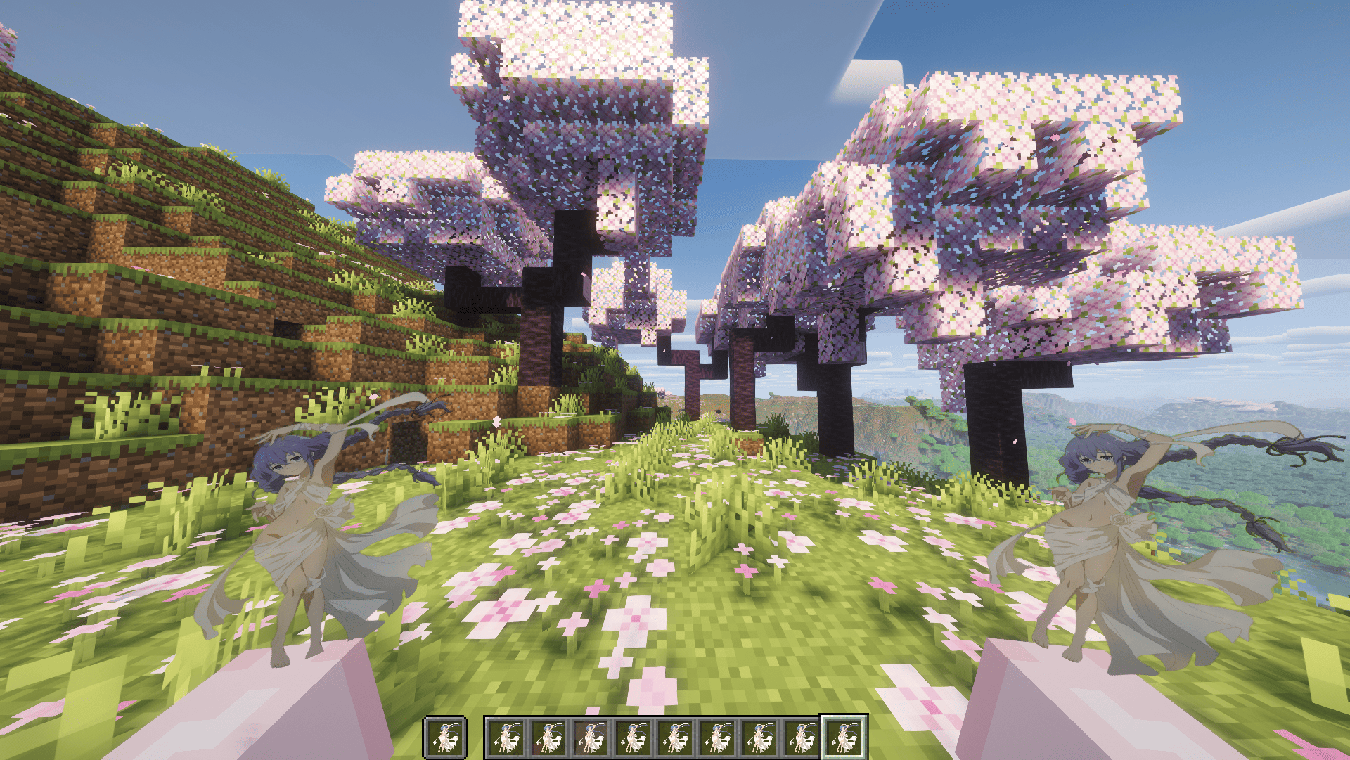Resource pack with the Punchy mod!