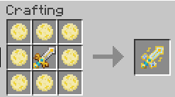 Lighting Excalibur Crafting