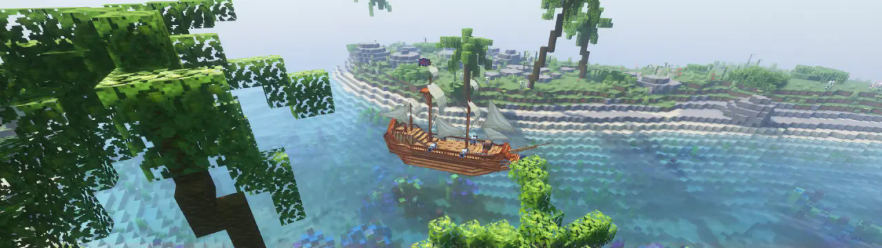 Island terrain by Browsit. Frigate by EliteCreatures. Shader by Complimentary Development.