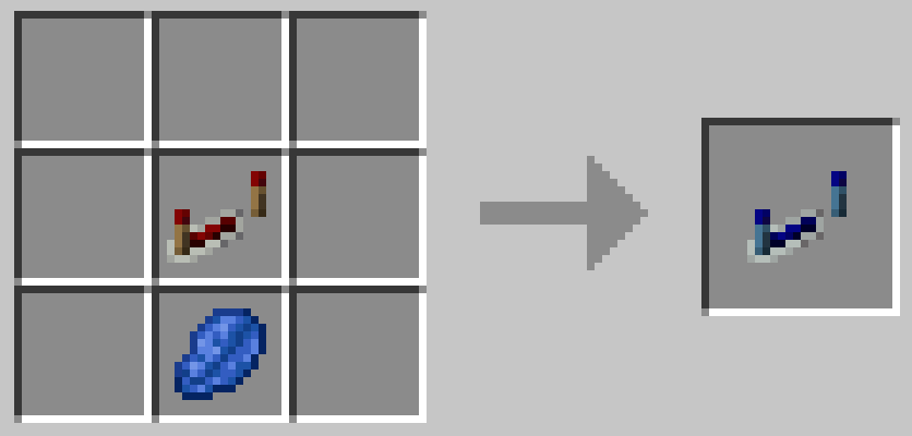 Transponder crafting recipe