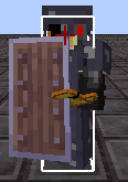 Mace/Shield Range: Crosshair turns dark red when looking at a player actively blocking with a shield, while having a mace in inventory.