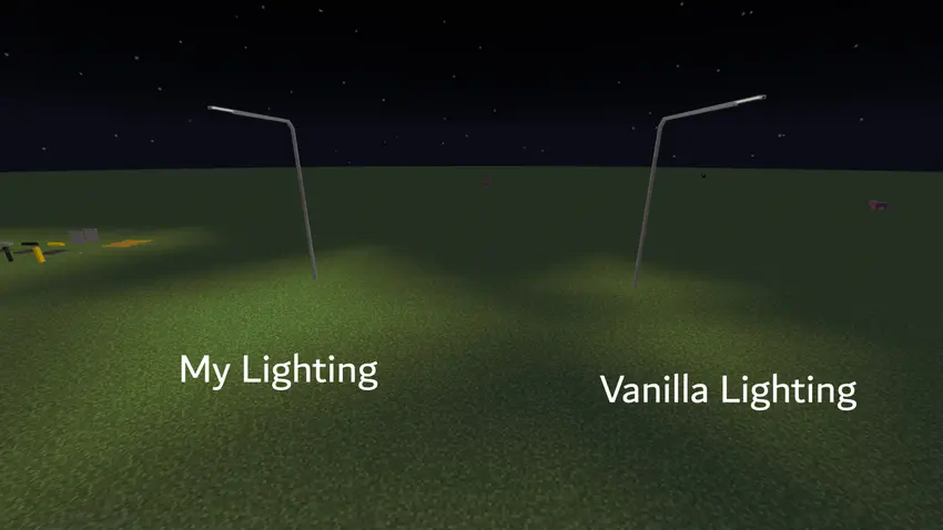 My Lighting vs Vanilla