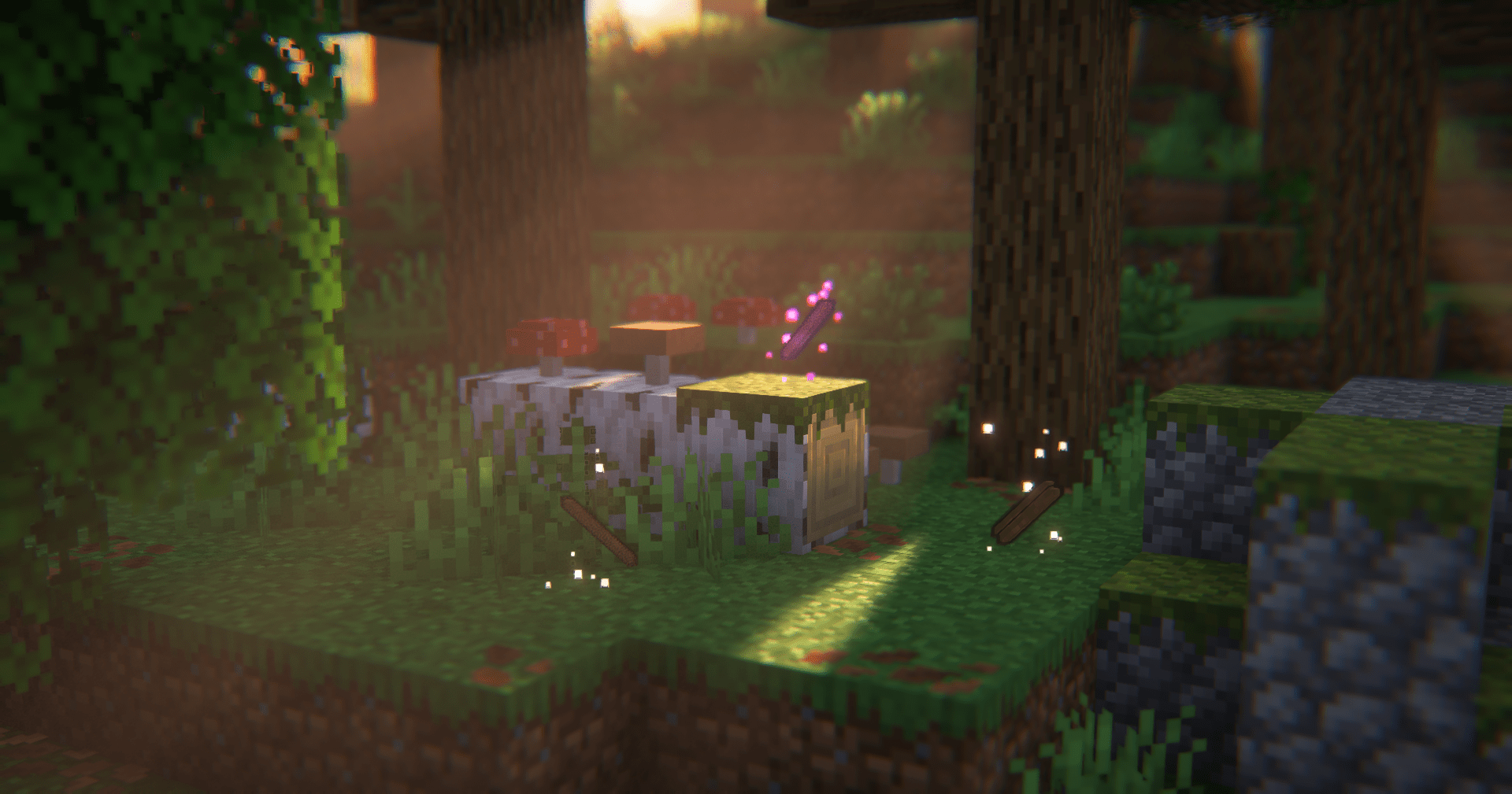 Moss overhang showcase