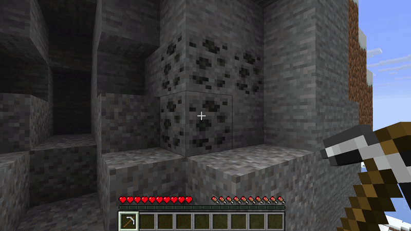 Auto pickup ores & XP