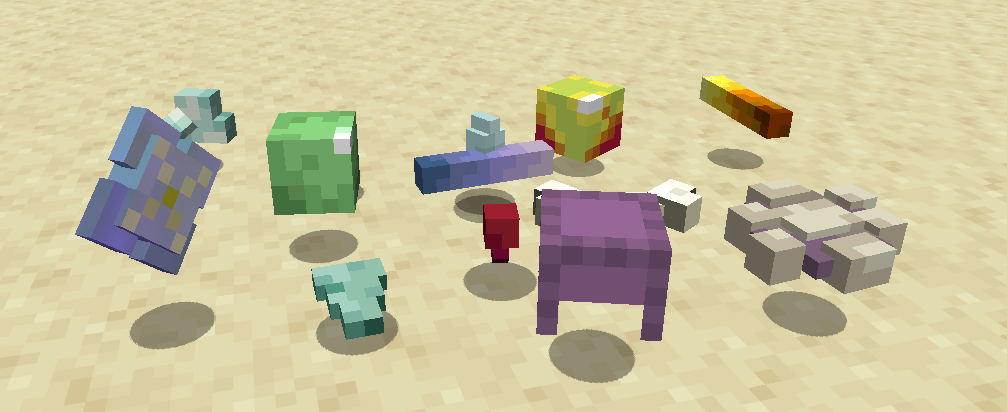 3D Mob Drops
