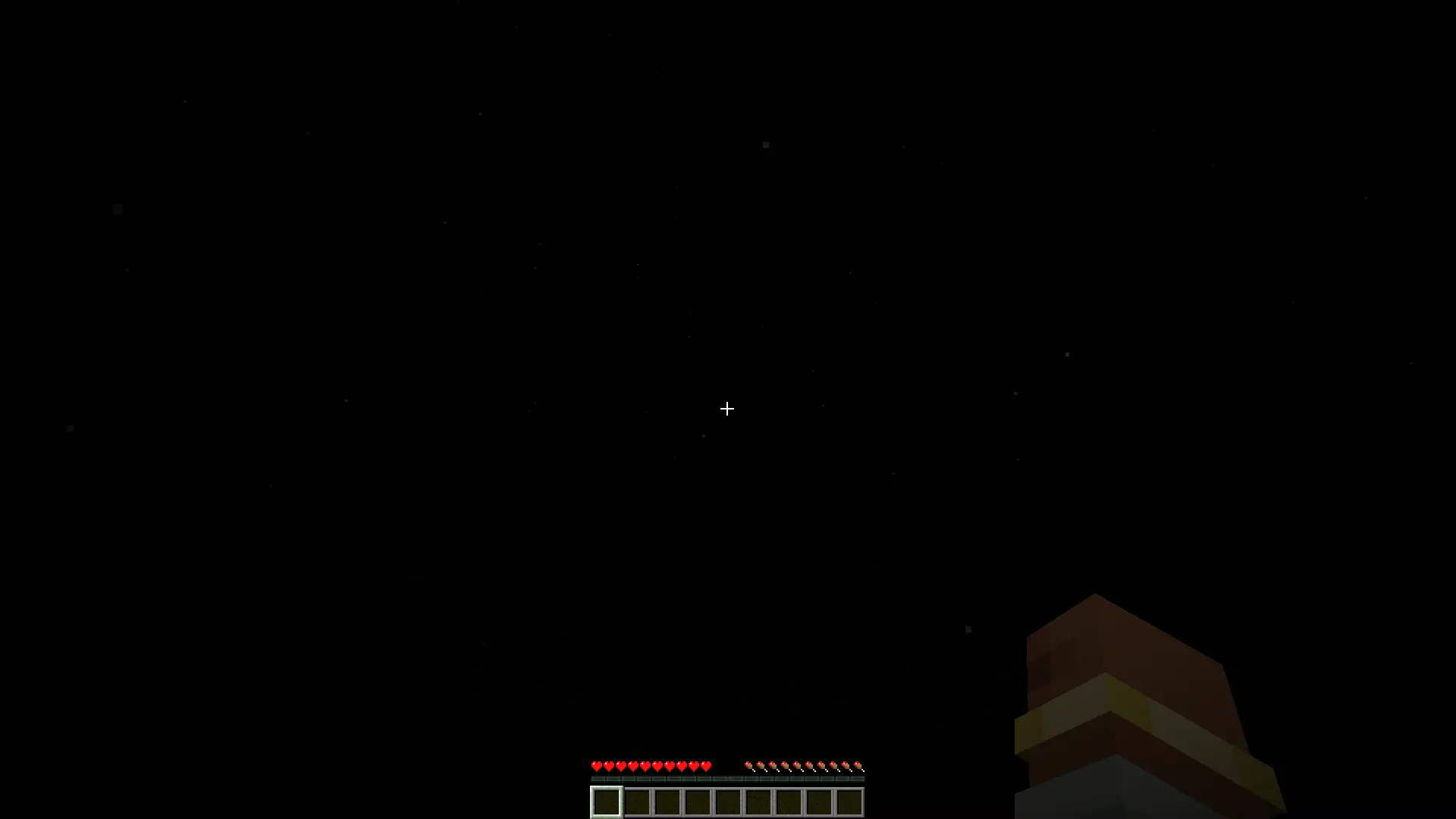 Pure darkness.