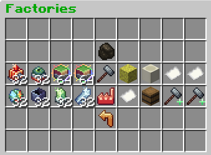 Image of the Bastion Factory menu