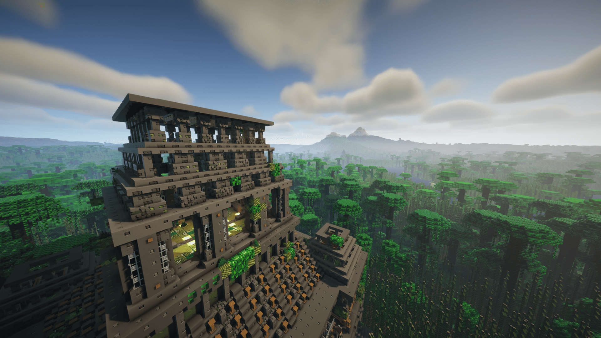 Ancient Temple Outside