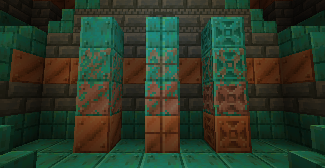 Copper blocks