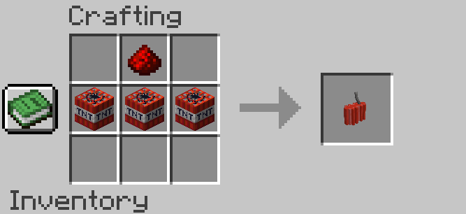 Dynamite Crafting Recipe