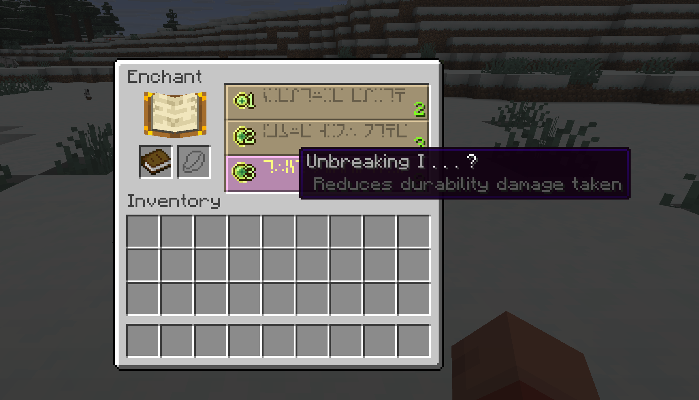 Enchantment Descriptions