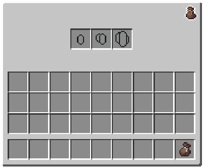 Piggy bank inventory
