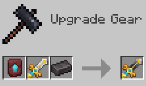 Netherite Excalibur crafting