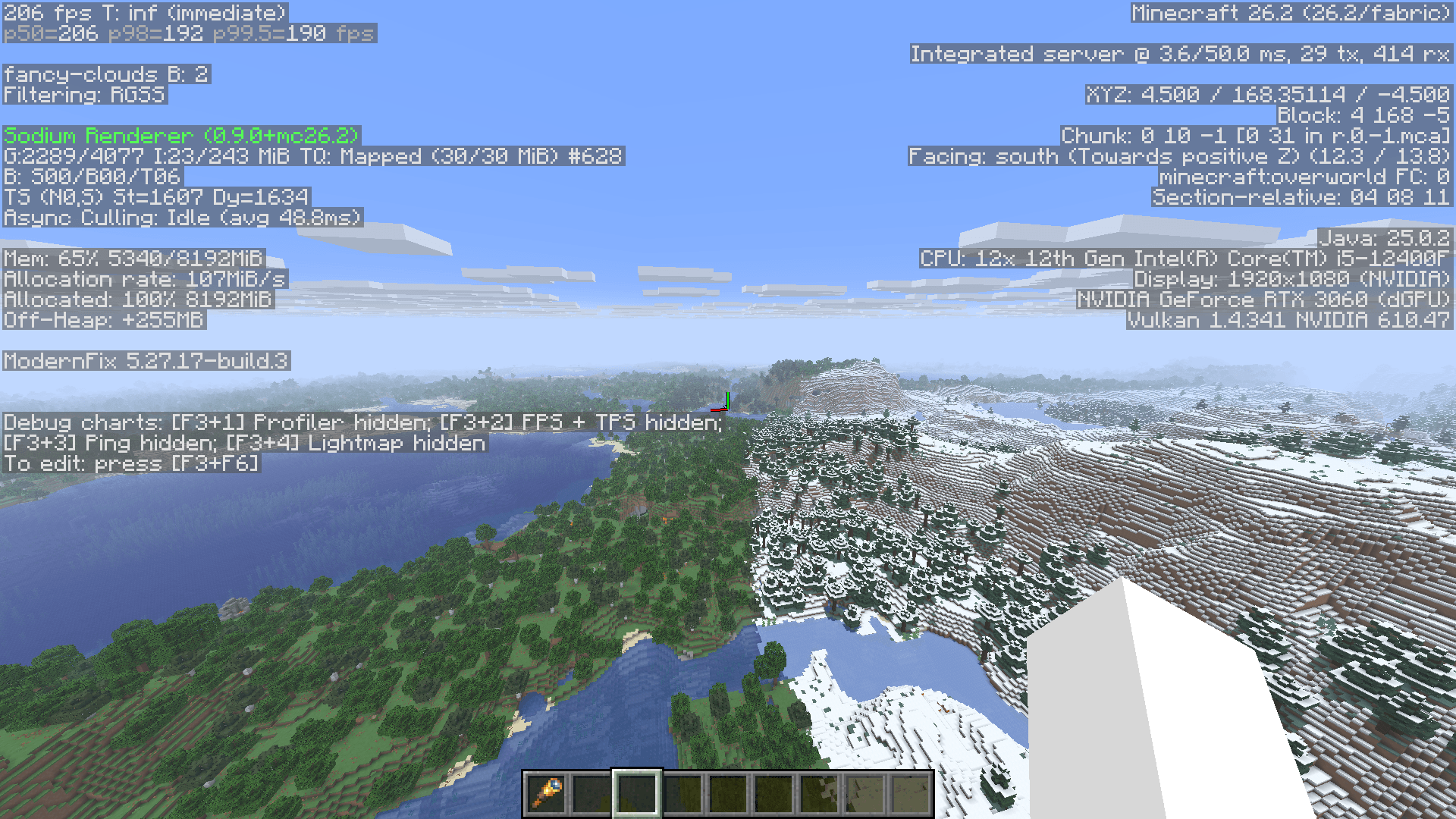 66 chunks view