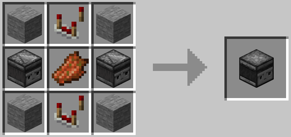 Crafting recepie for the Entity Observer