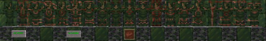 Malachite Armor Copper Trims