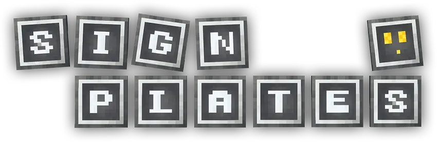 Sign Plates - Mod Title