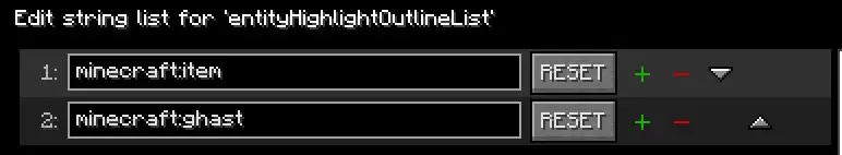 entityHighlightOutlineList
